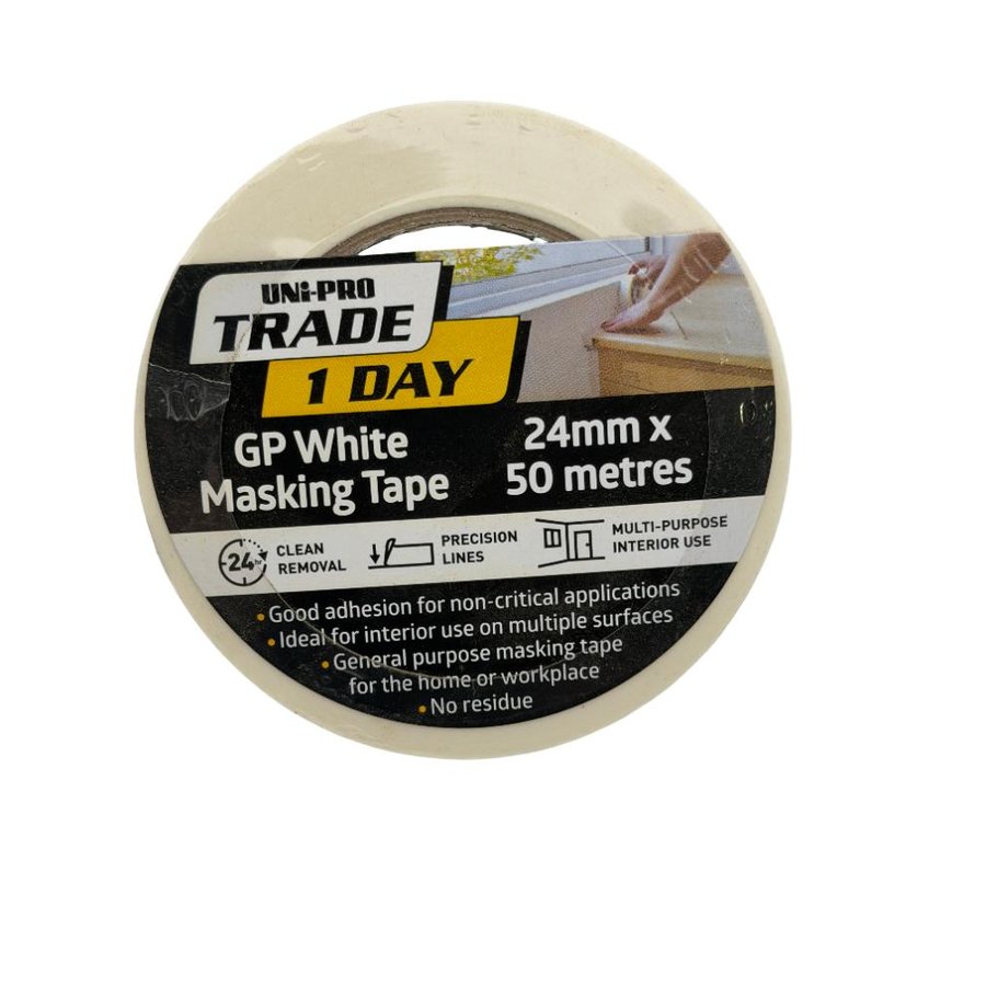 UNI-PRO MASKING TAPE 24MM X 50M