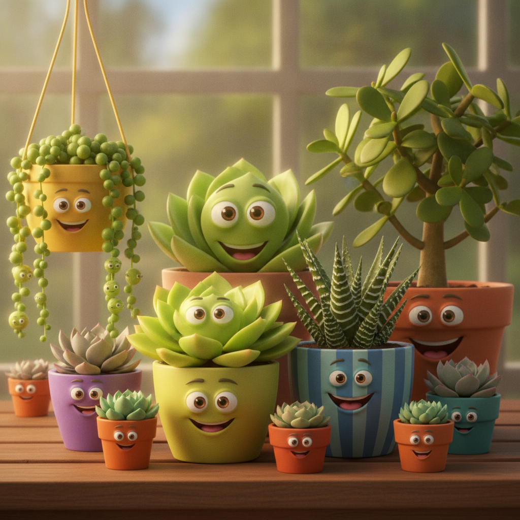 Pots And Succulents