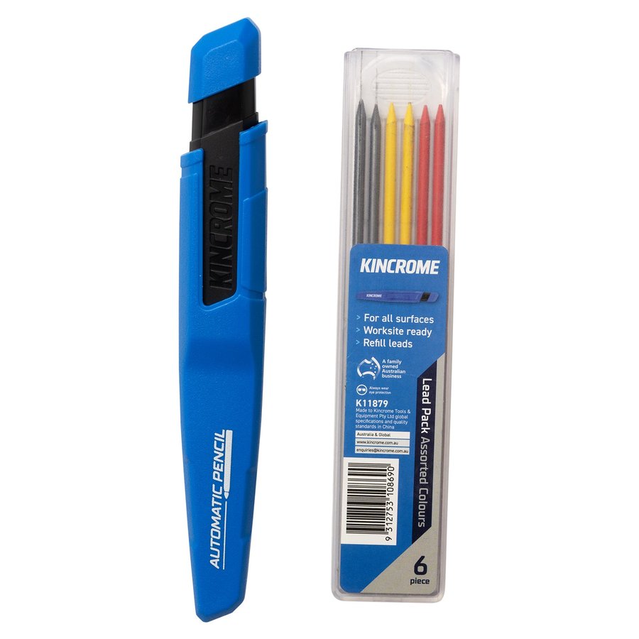 KINCROME MECHANICAL PENCIL AND LEAD PACK