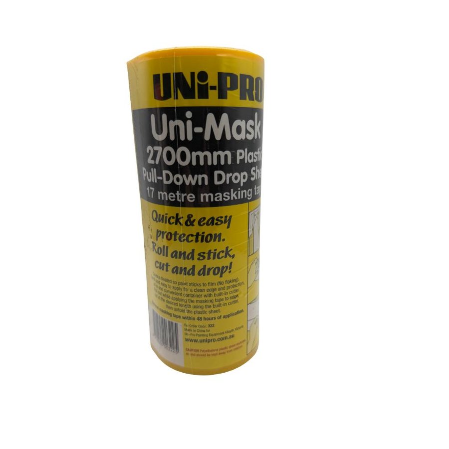 UNI-PRO PULL DOWN DROP SHEET 2.7M