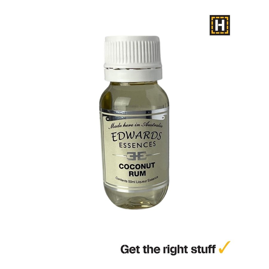 EDWARDS ESSENCES COCONUT RUM LIQUEUR ESSENCE 50ML