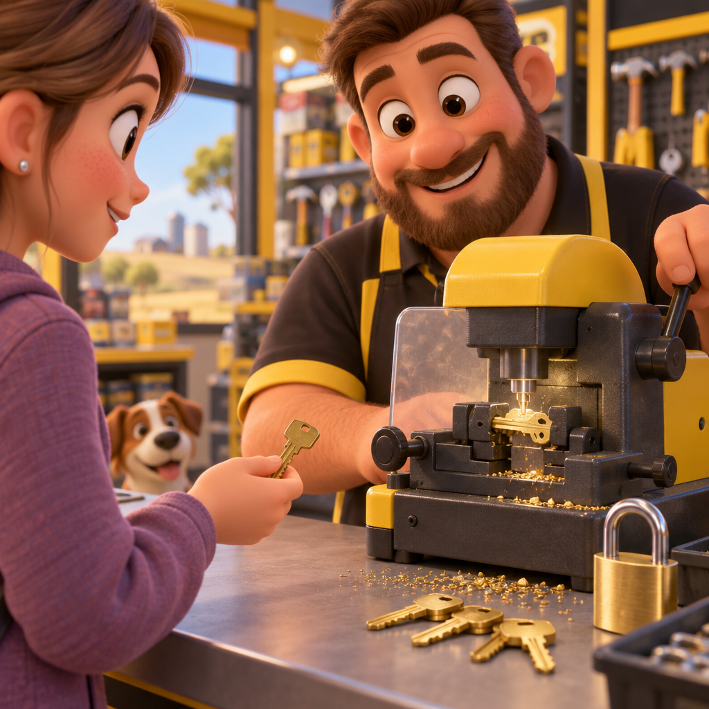 Key Cutting While You Wait