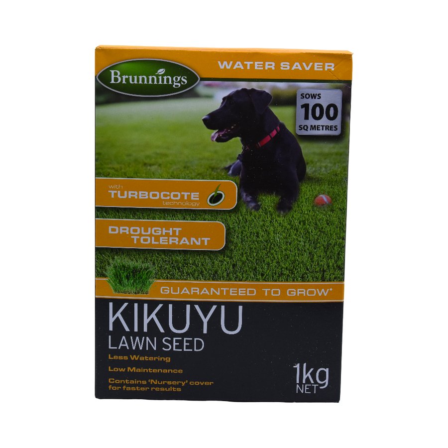BRUNNINGS KIKUYU LAWN SEED 1KG