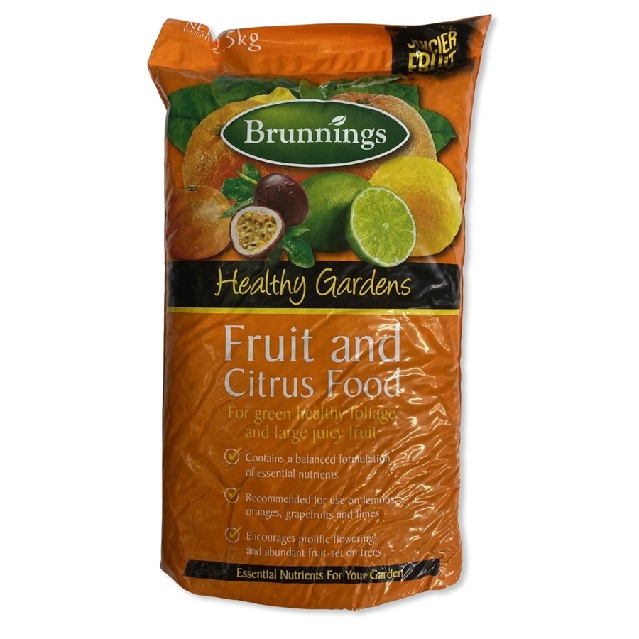 BRUNNINGS FRUIT & CITRUS FOOD 2.5KG