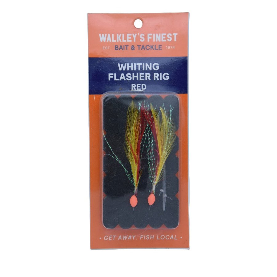 WALKLEY'S WHITING FLASHER RIG, RED